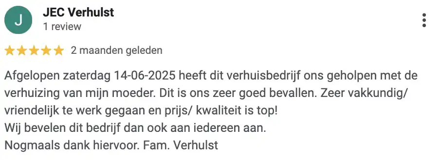 Verhuisbedrijf zeeland recensie - starwavepro terneuzen